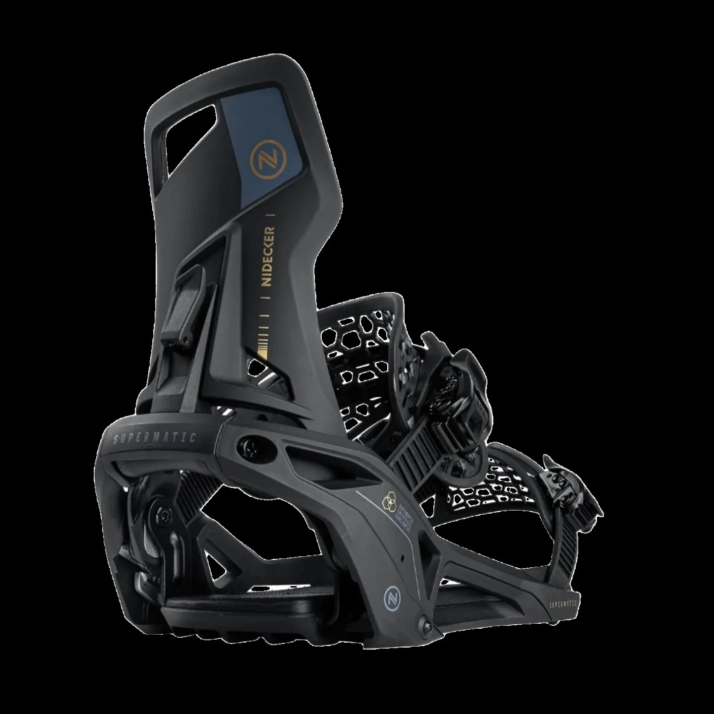 NIDECKER SUPERMATIC SNOWBOARD BINDINGS 2025 - Image 2