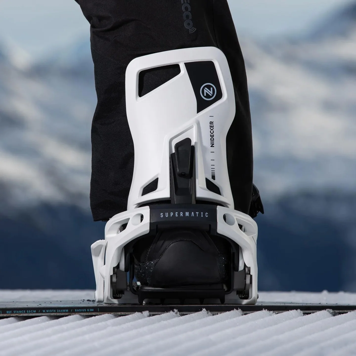 NIDECKER SUPERMATIC SNOWBOARD BINDINGS 2025 - Image 4