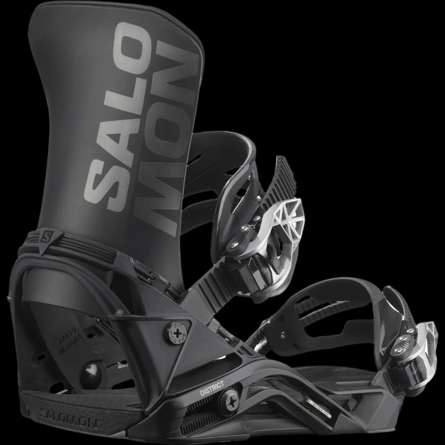SALOMON DISTRICT SNOWBOARD BINDINGS 2026